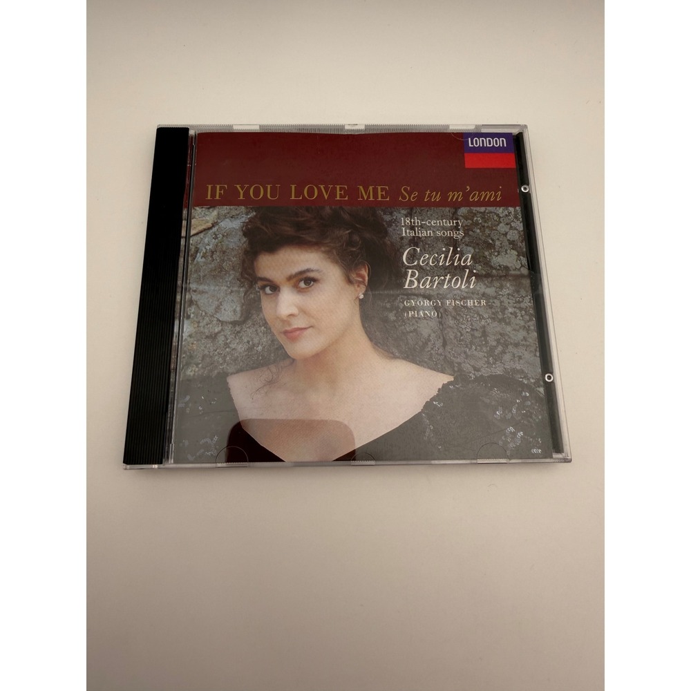 Cecilia Bartoli If You Love Me 18th-Century Italian Songs CD London 436‎ 267-2